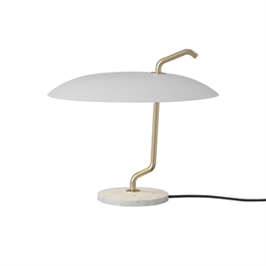 Astep Model 537 Lampa Stołowa Biała/Biała