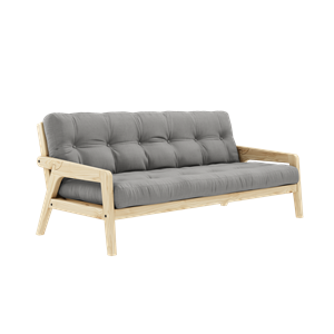 Karup Design Grab Sofa M. Materac 5-warstwowy 746 Szary/Przezroczysty Lakier
