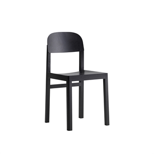 Krzesło do Jadalni Muuto Workshop w Czarny