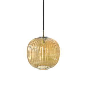 Lampa Wisząca Edgeform Vibra Ø35 Bursztynowy