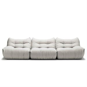 Sofa Decotique MONO 3-osobowa Steam White