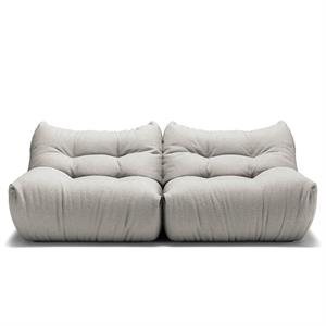 Sofa 2-osobowa Decotique MONO Steam White