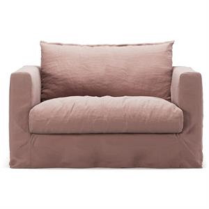 Decotique Le Grand Air Nou Love Seat Armchair Tender Blush