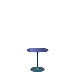 Kartell THIERRY Stolik Kawowy 45x45 Niebieski