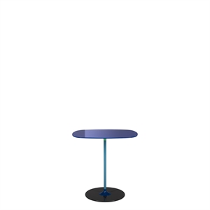 Kartell THIERRY Stolik Kawowy 33x50 Niebieski