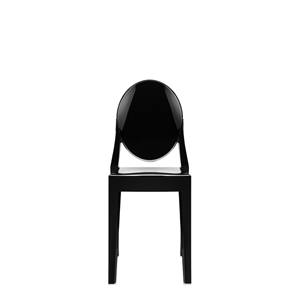 Krzesło do Jadalni Kartell Victoria Ghost, Czarny, Czarne