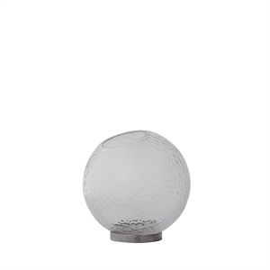 Wazon AYTM GLOBE BUBBLES Ø21 Przezroczysty/ Srebrny