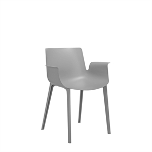 Kartell PIUMA Krzesło do Jadalni Szary