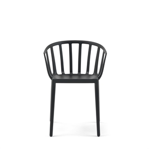 Krzesło do Jadalni Kartell Venice, Matowy , Czarny