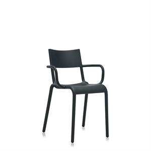 Kartell GENERIC A Krzesło do Jadalni Czarny