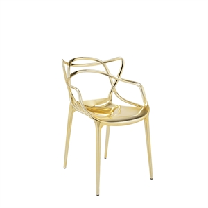 Kartell MASTERS Krzesło do Jadalni Gold