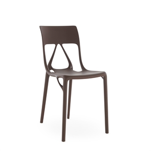 Kartell AI LITE Krzesło do Jadalni Moka