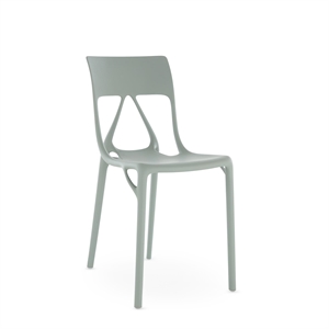 Kartell AI LITE Krzesło do Jadalni Zielony