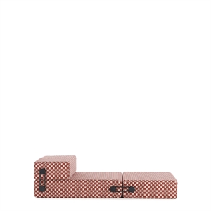 Kartell TRIX LIBERTY OBI CHECK Materac/Sofa Outdoor Rust