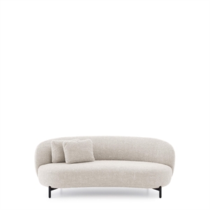 Kartell LUNAM CURLY Sofa Biały