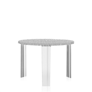 Kartell T-TABLE Stolik Boczny Kryształowy