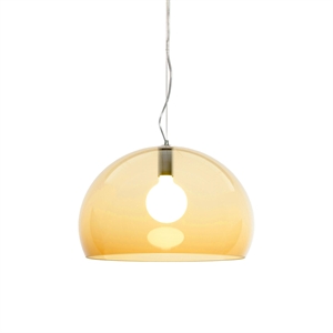 Kartell FL/Y Lampa wisząca Ø52 Bursztynowy