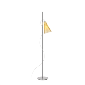 Lampa Stojąca Kartell K-LUX w Kolorze Słomkowo-żółtym/ Szary