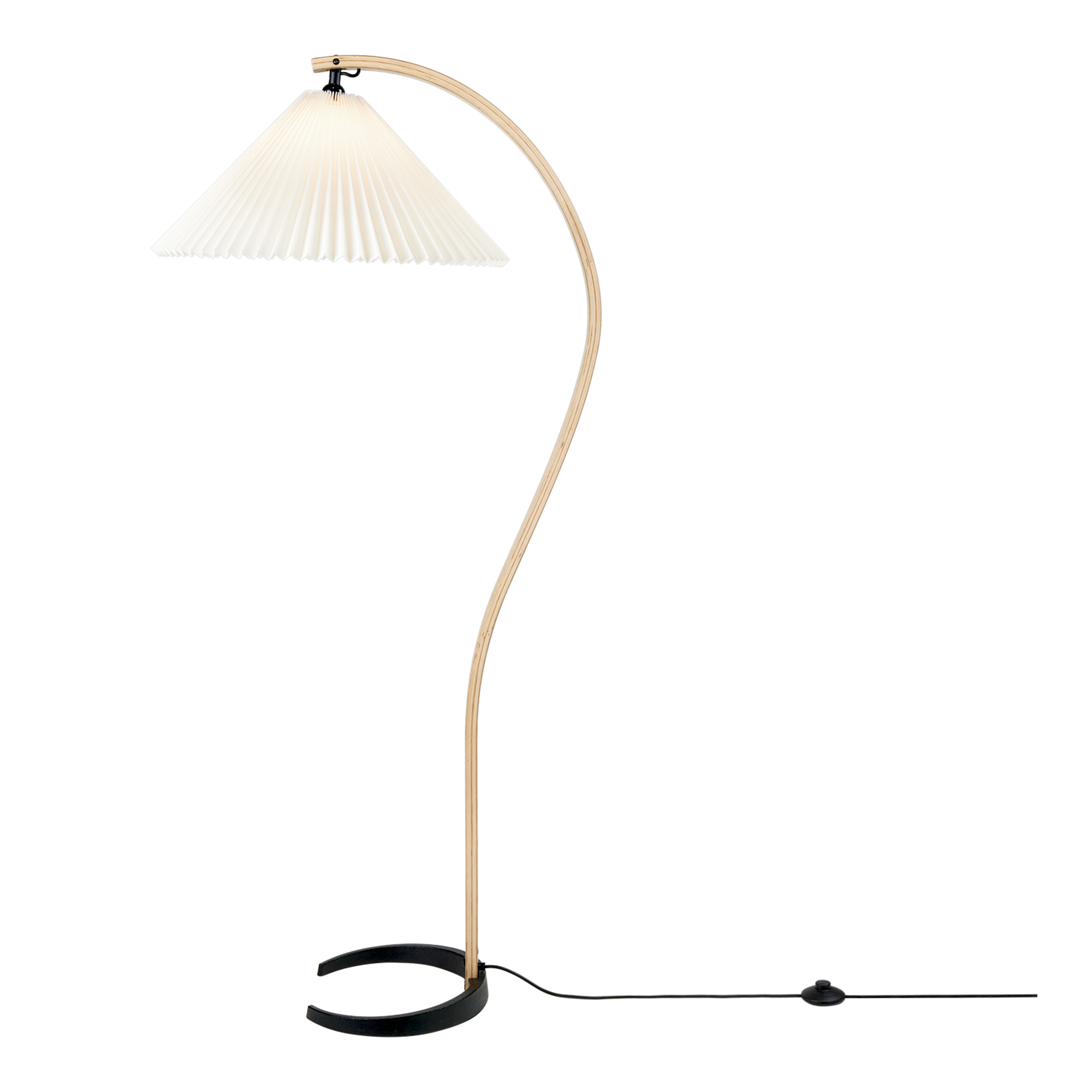 GUBI Timberline Lampa Stojąca Dąb i Brzozowy/ Biały