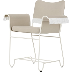 Krzesło do Jadalni Gubi Tropique z Frędzlami Biały/Leslie 12