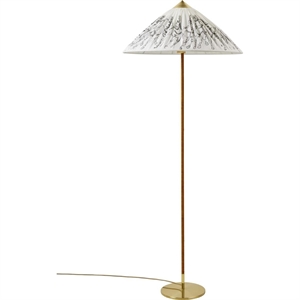 Gubi Tynell Collection 9602 Garro Éditions Lampa Stojąca Mosiężny/ Konie Harigey Circus