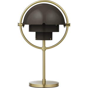 Lampa Przenośna Gubi Multi-Lite Limited Edition w Kolorze Brązu Mocca/ Mosiężny