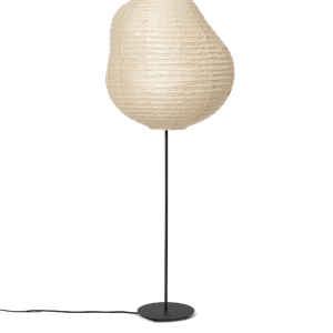 Ferm Living Kurbis Lampa Stojąca Wysoki Naturalny/ Czarny