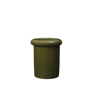 Doniczka Ferm Living Rollo H36 Moss Green