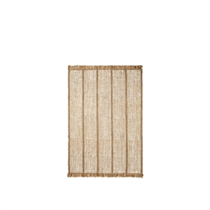 Ferm Living Athens Stripes 140x200 Naturalny/ Złamana Biel