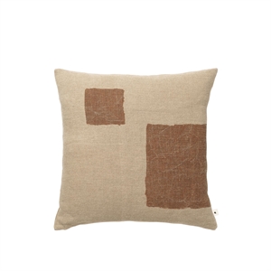 Ferm Living Oleo Cushion 50x50 Natural/Sugar Kelp