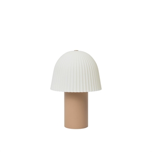 Ferm Living Frill Lampa przenośna różowa/ Biały