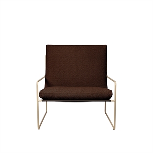 Zestaw poszewek na poduszki Ferm Living Desert Pure Bouclé/Chestnut