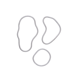 Zestaw 3 Aluminiowy podstawek pod staw Ferm Living