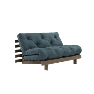 Sofa Rozkładana Karup Roots 140x200, Kolor Karobowy, Kolor Niebieski 757