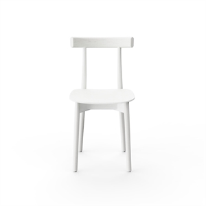 Krzesło do Jadalni NINE Skinny, Biały/jesionowe