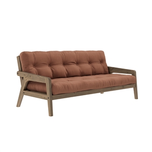 Sofa Rozkładana Karup Grab Carob Brown/759 Clay Brown