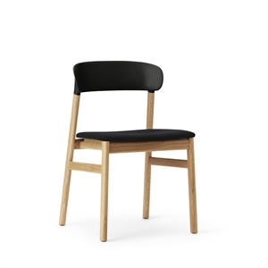 Krzesło do Jadalni Normann Copenhagen Herit Tapicerowane w Kolorze Dębu/ Czarny