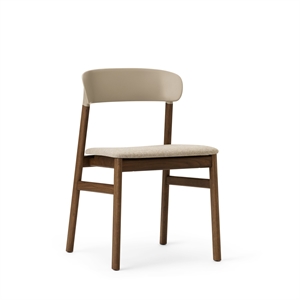 Krzesło do Jadalni Normann Copenhagen Herit Tapicerowane Wędzonym Dębem/ Piaskowy