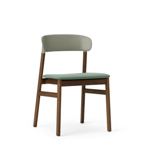 Krzesło do Jadalni Normann Copenhagen Herit Tapicerowane Wędzonym Dębem/brudną Zielony