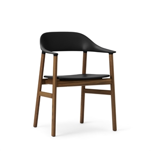 Krzesło do Jadalni Normann Copenhagen Herit z Podłokietnikami Wędzony Dąb/ Czarny