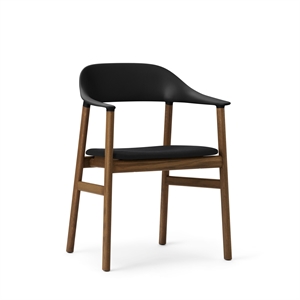 Krzesło do Jadalni Normann Copenhagen Herit z Podłokietnikiem, Wędzony Dąb/ Czarny