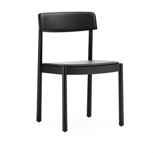 Krzesło do Jadalni Normann Copenhagen Timb Tapicerowane w Kolorze Czarny/ Czarny