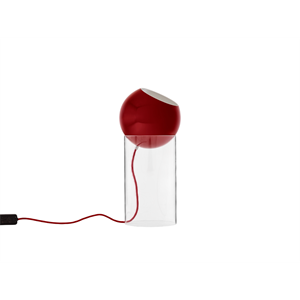 &Tradition Topan VP14 Lampa Stojąca Topan VP14 Przezroczysty akryl/Czerwony Szkarłat