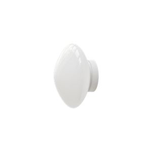 &Tradition Mist AP22 Lampa Lampa Sufitowa Ø25 Biały/szkło Opalowe
