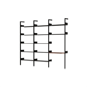 &Tradition Rhomb IF1 &IF4 & IF5 Konfiguracja Półek G Lakierowany Orzech Włoski/antracyt
