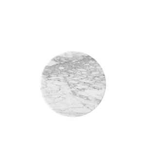 &Tradition Wire Top Plate For VP11 Ø38 Bianco Carrara