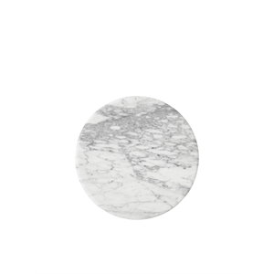 &Tradition Wire Top Plate For VP11 Ø38 Bianco Carrara