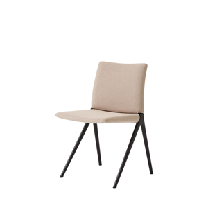 Krzesło do Jadalni &Tradition Kape IF7, Ciepła Czarny/ Grain 61252