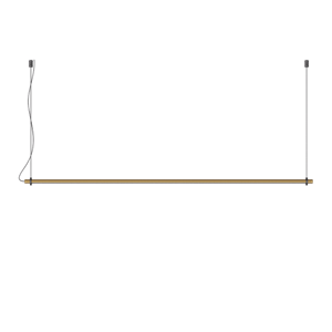 Intra Lighting Gramm Duo Lampa wisząca L146, Szczotkowany złoto