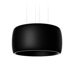 Lampa Wisząca Intra Lighting Black Hole z Systemem Dźwiękowym Ø84 , Czarny